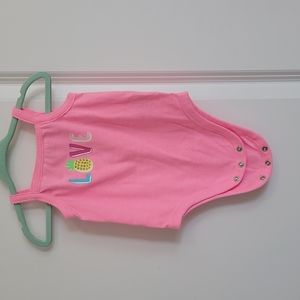 Garanimals 6-9M Girls summer onesie